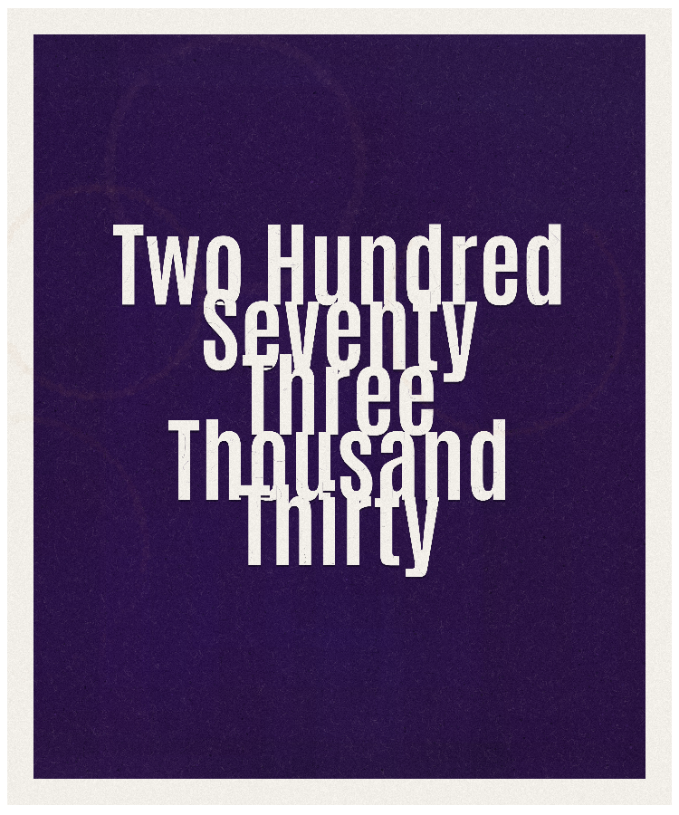 Count #273030