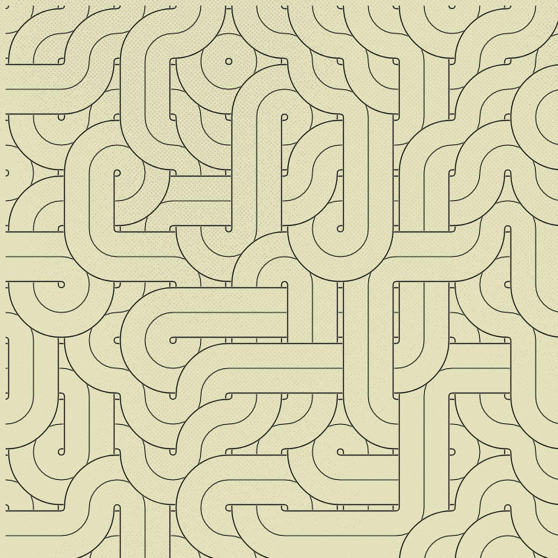 Dirty Interlaced Truchet Tiles #41