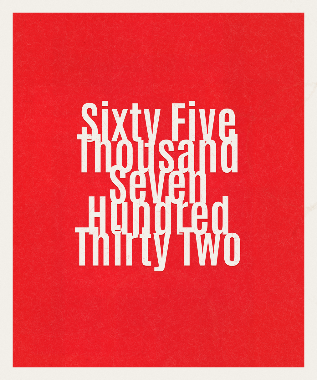 Count #65732