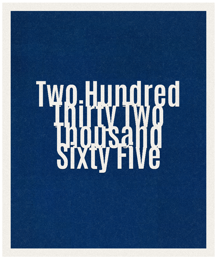 Count #232065