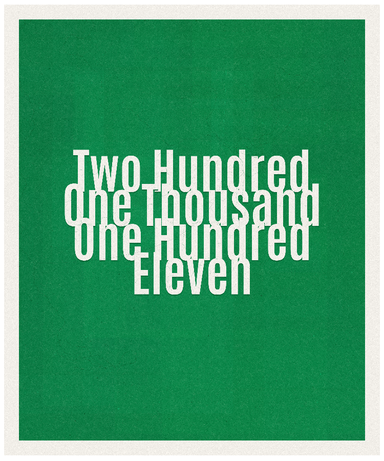 Count #201111