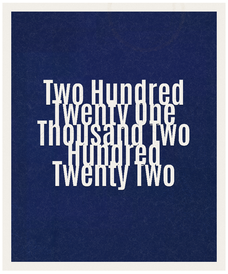 Count #221222