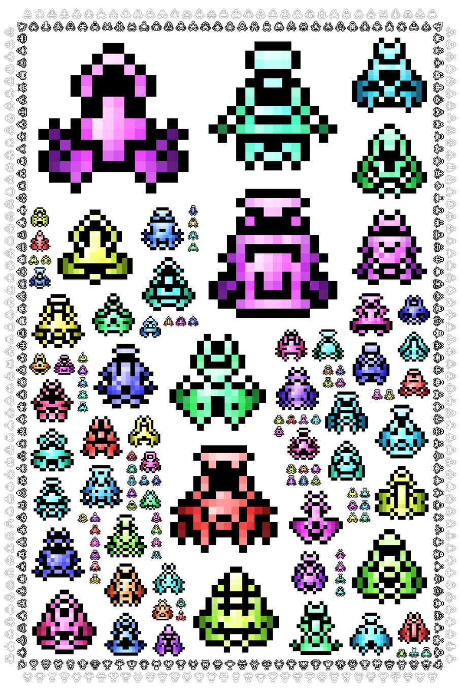 Pixel Spaceships #23