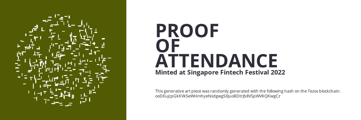 SFF2022 Proof of Attendance Token #868