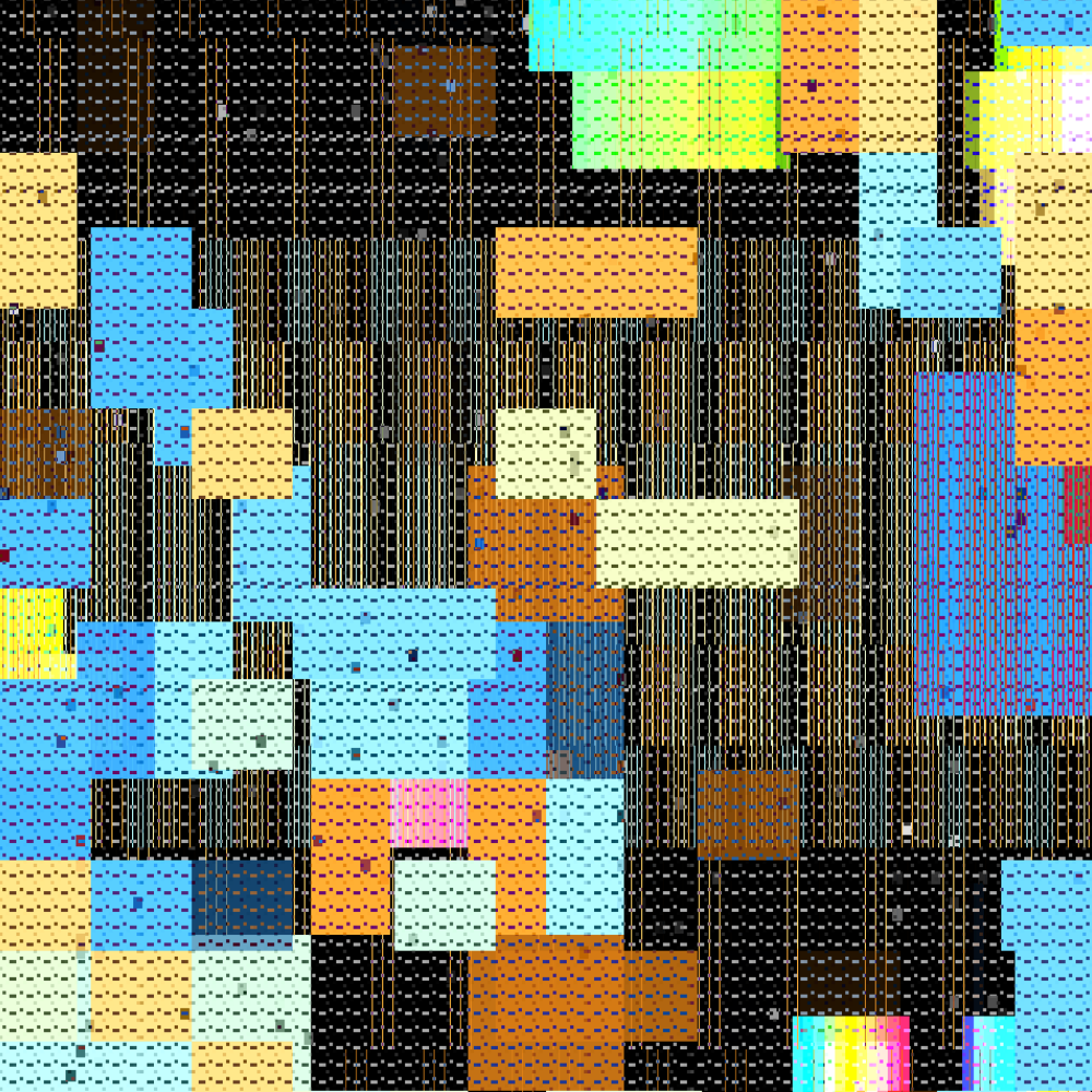 A Pixelated Dream Accumulations #21