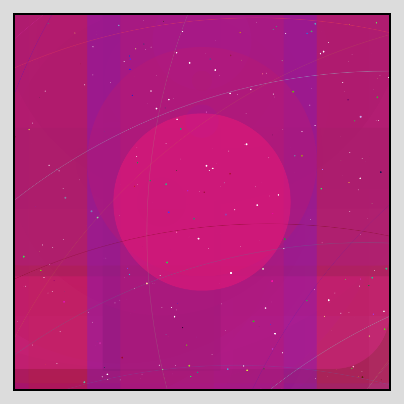 Color Field Starry B #224