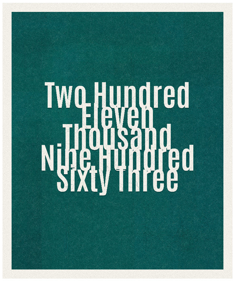 Count #211963