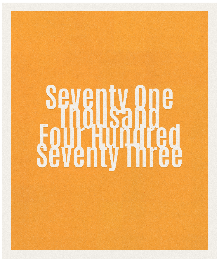 Count #71473