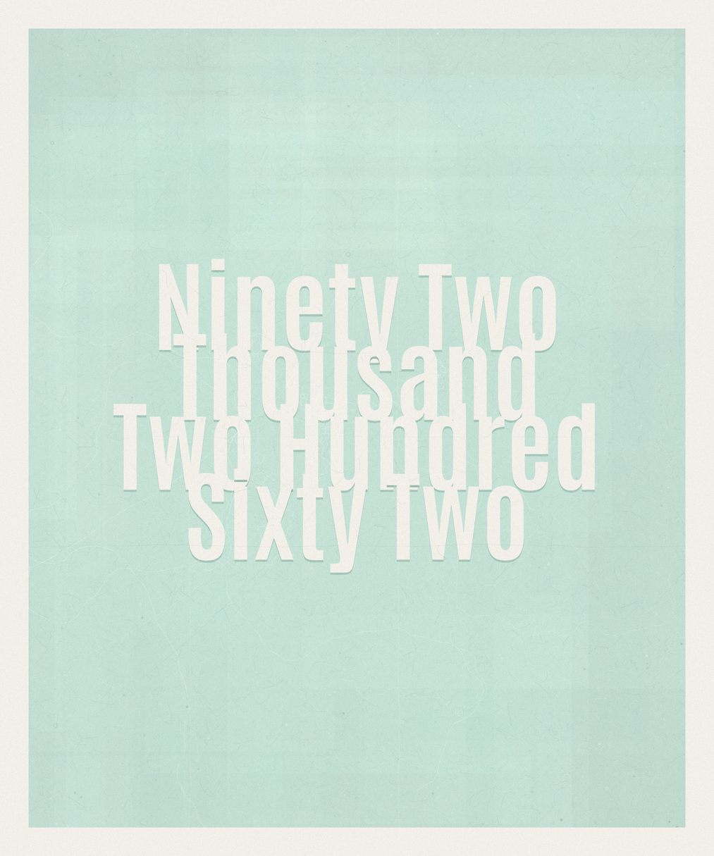 Count #92262