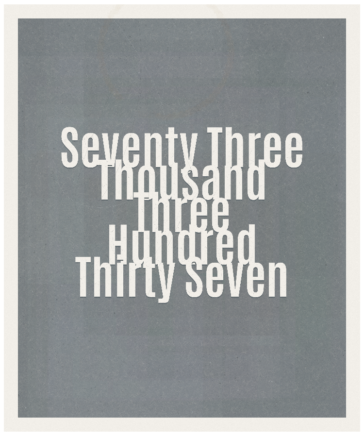 Count #73337