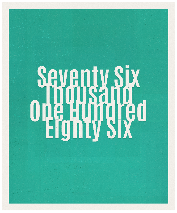Count #76186