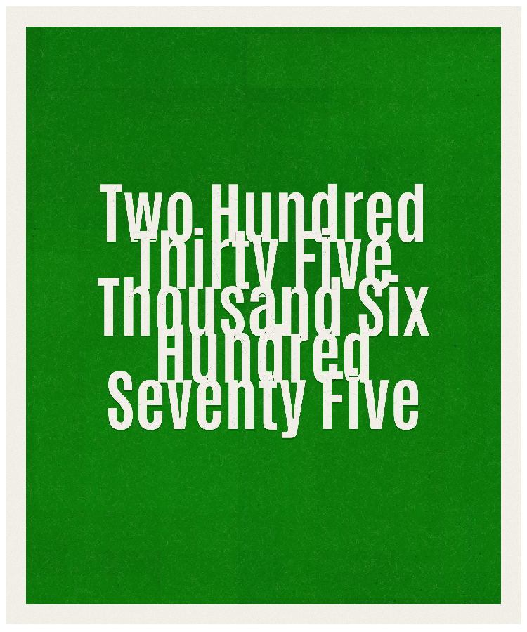 Count #235675