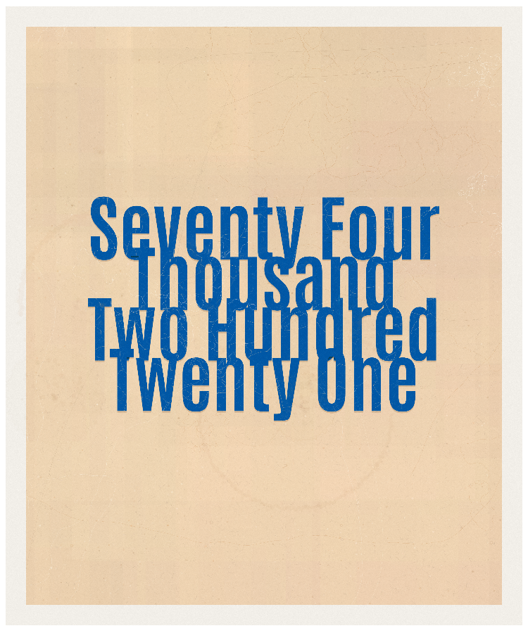 Count #74221