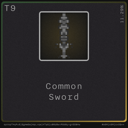 Gear for your quests - Sword #127