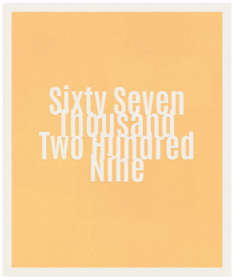 Count #67209