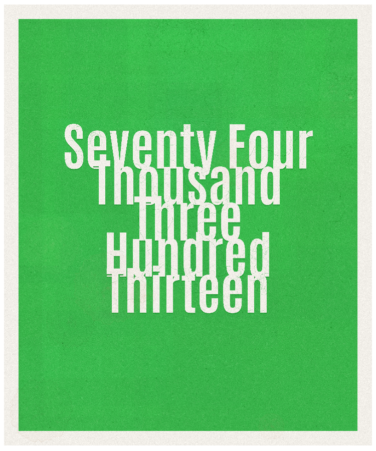 Count #74313