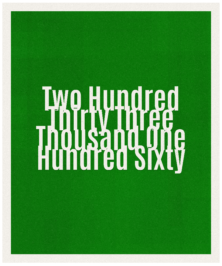 Count #233160