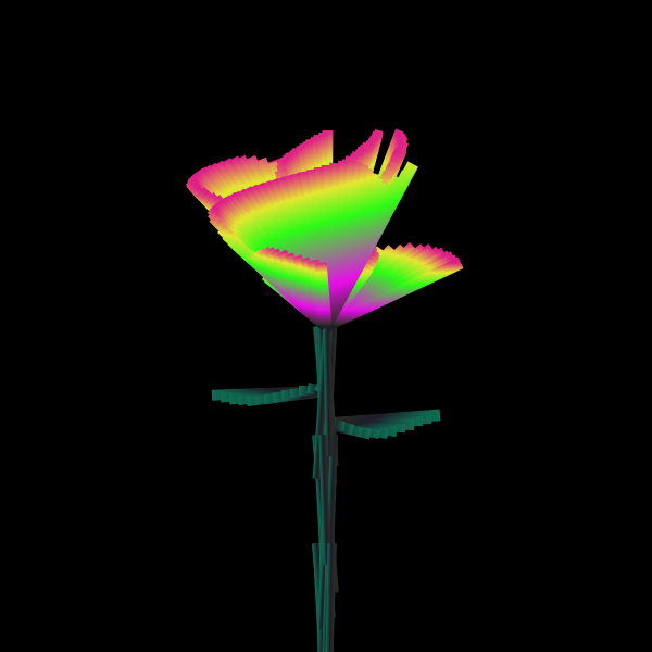 Digital Flower #18