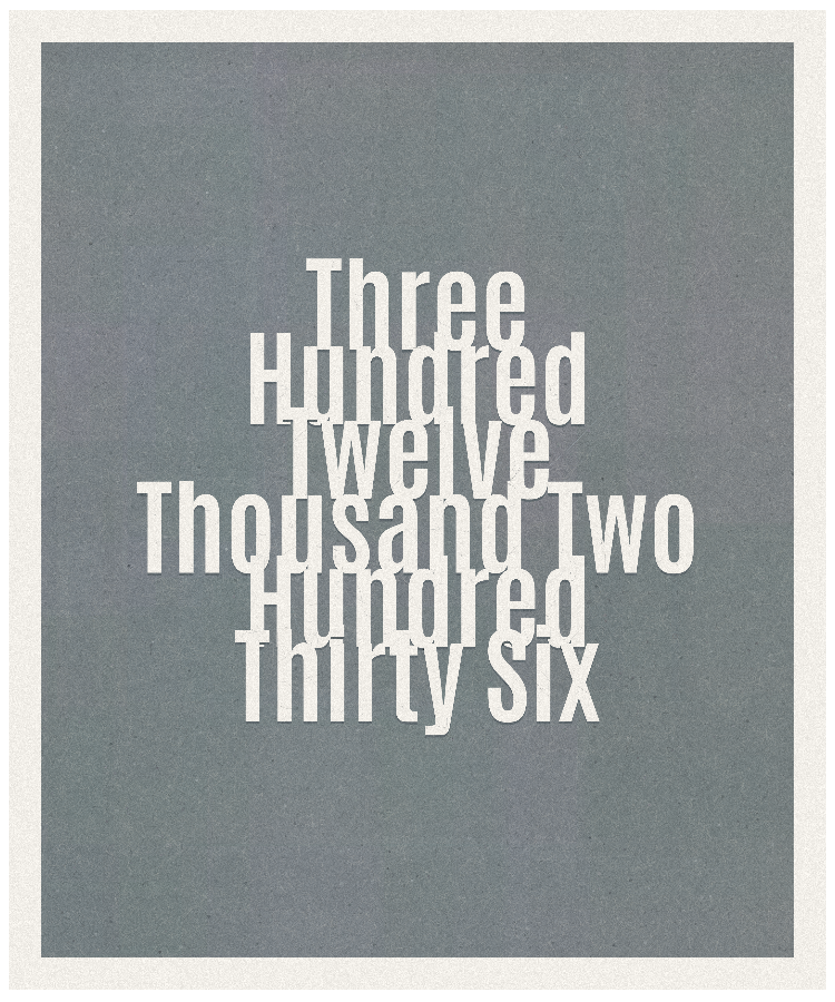 Count #312236