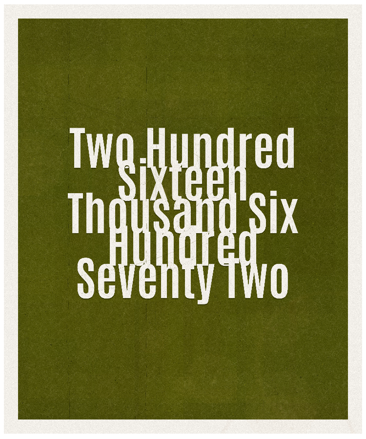 Count #216672