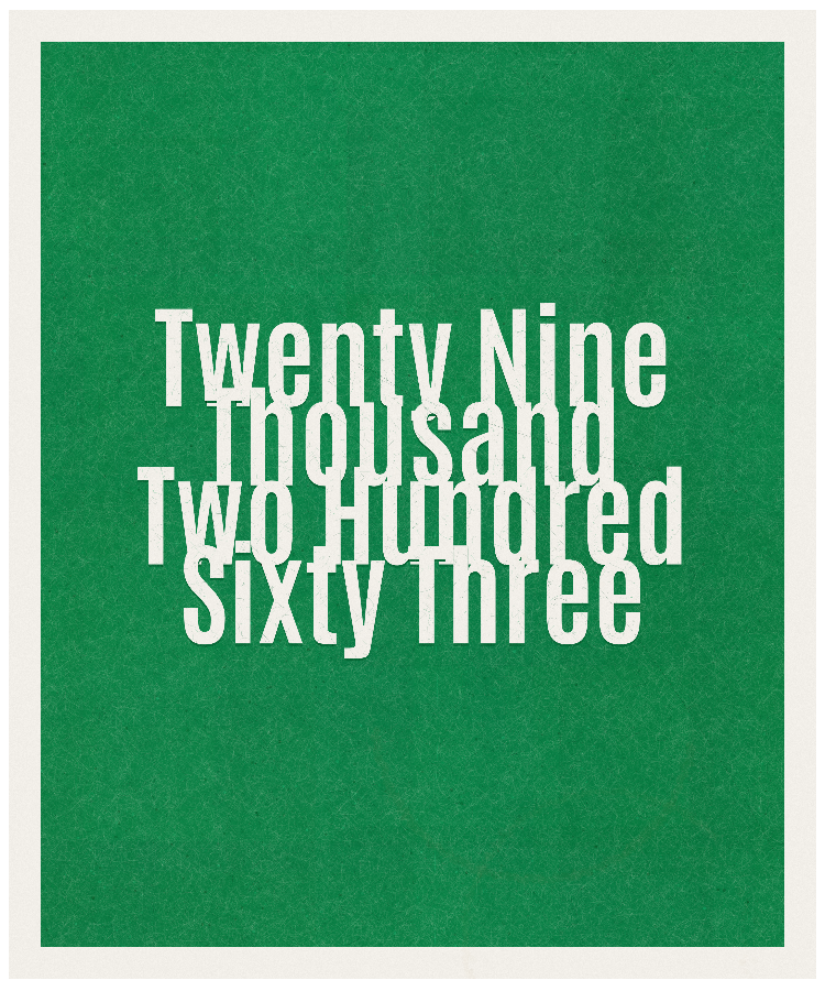 Count #29263