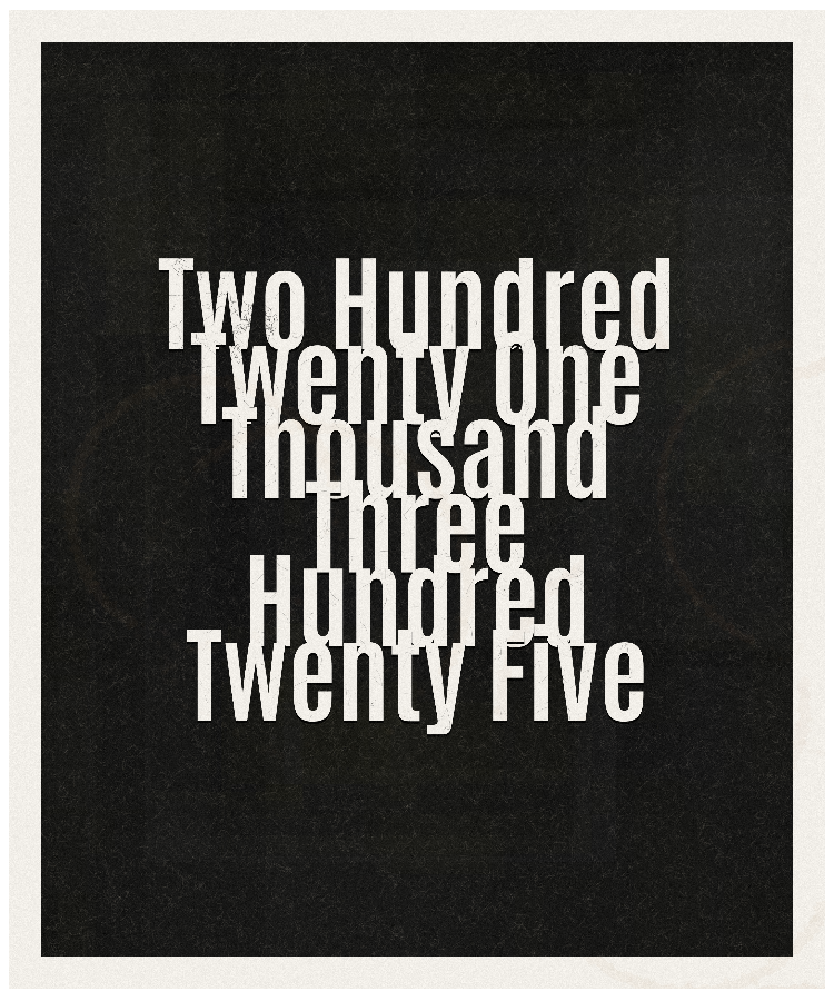 Count #221325