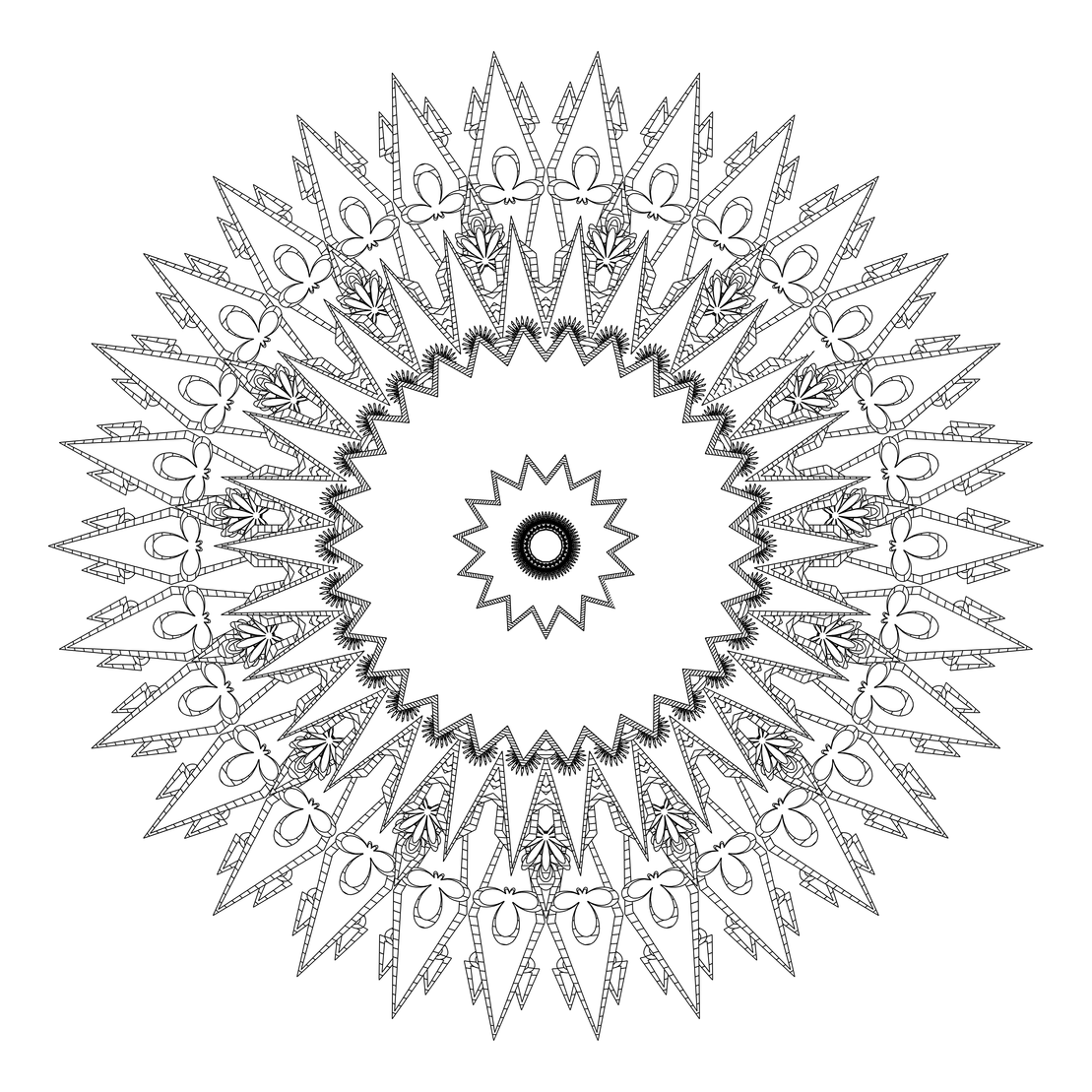 LL21 Mandala #256