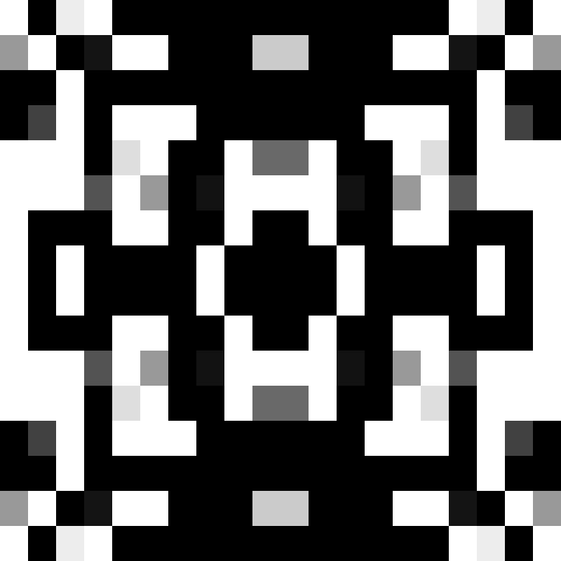 QR Glyphs Invaders #10