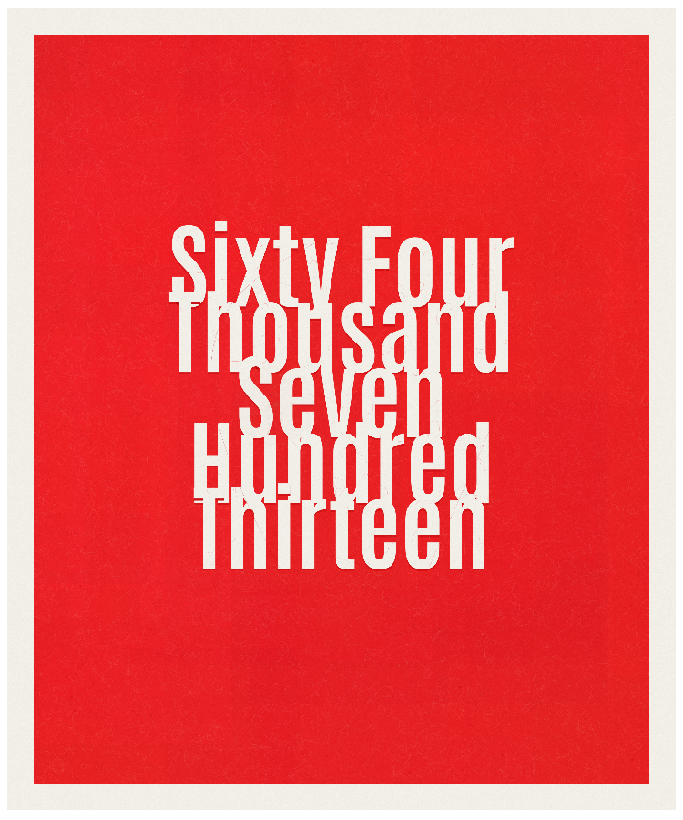 Count #64713