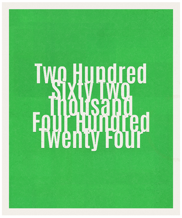 Count #262424
