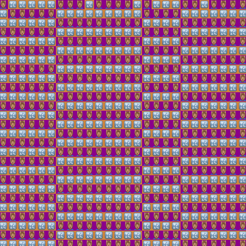 Elementary Cellular Emoji Automata #333