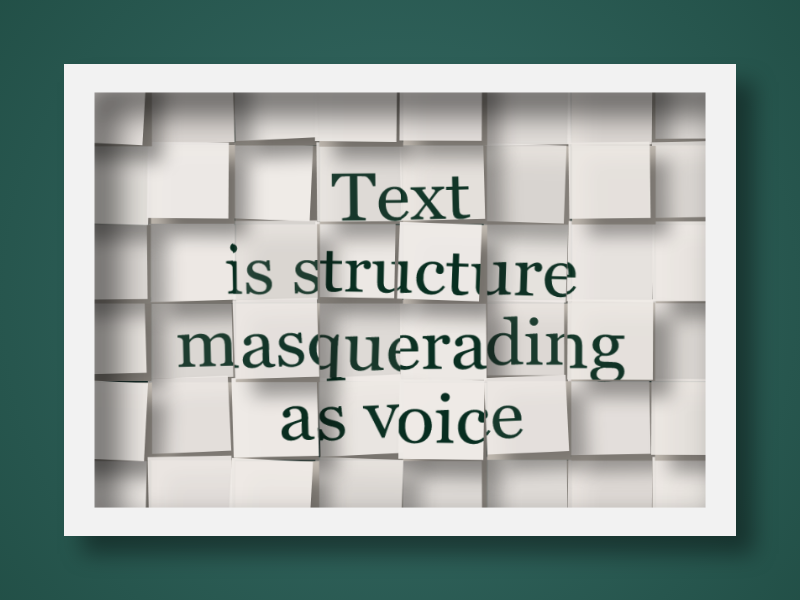 The Metaphor Machine #7839