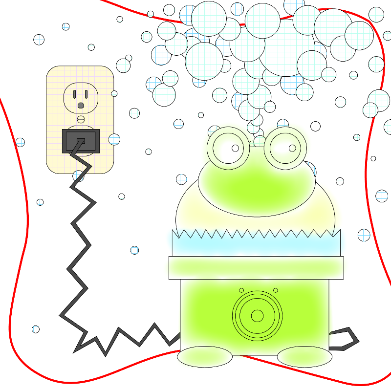 Frog Humidifier #93