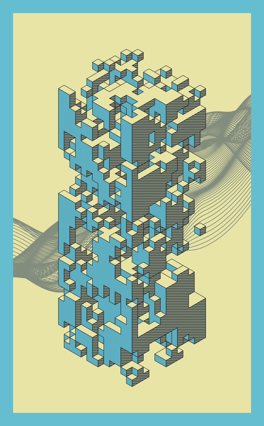 Corroding Cubes #20
