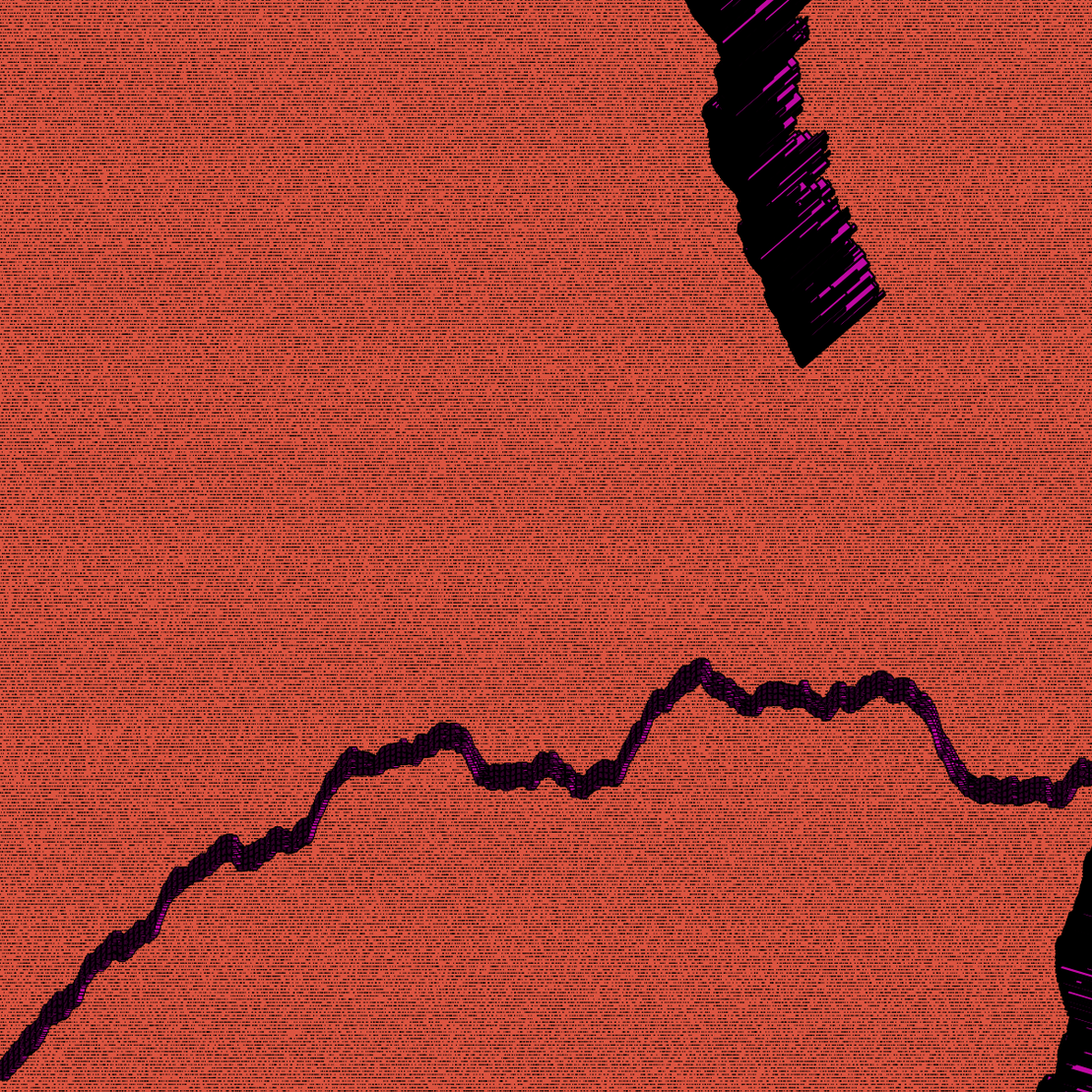 Walk with noise curve #10