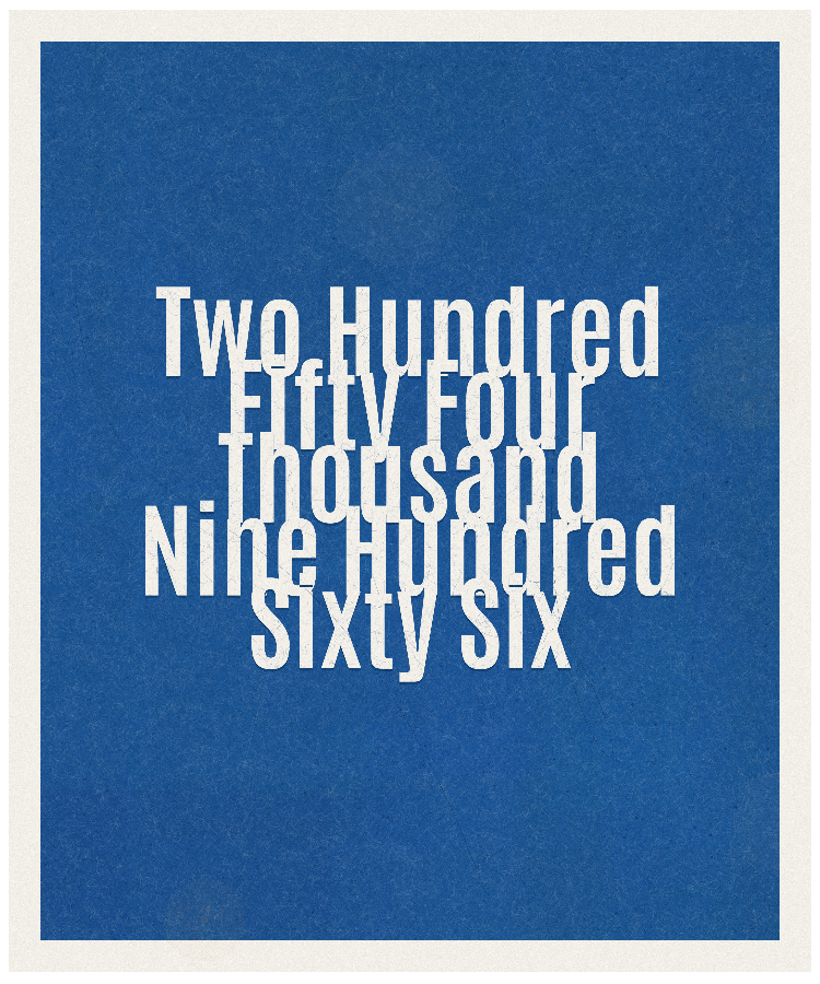 Count #254966