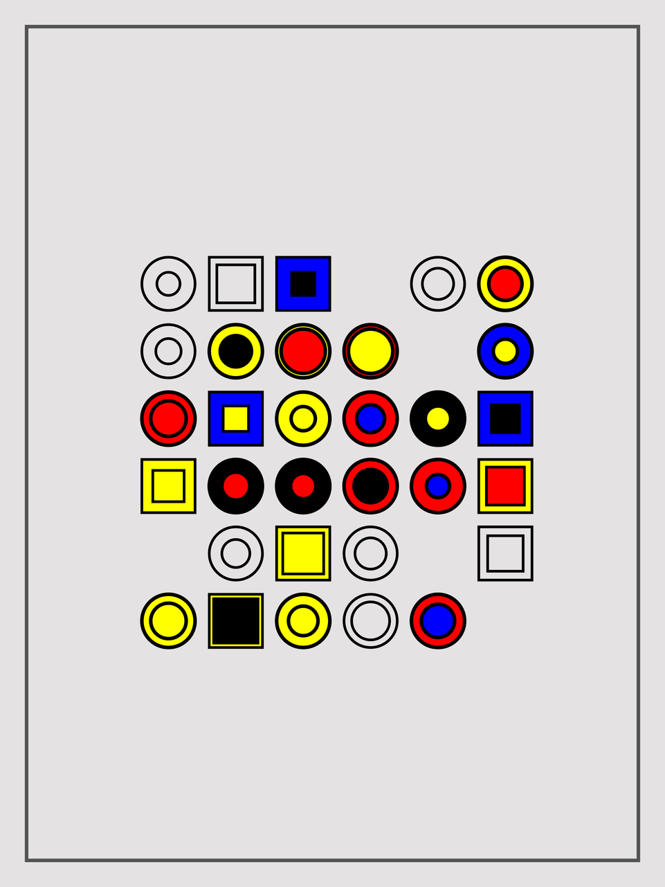 Bauhaus Study I #10