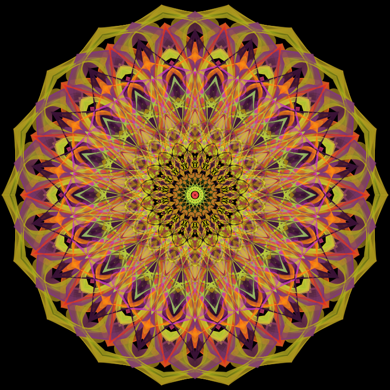 Morphing Mandala - #fxhashturnsone charity #8