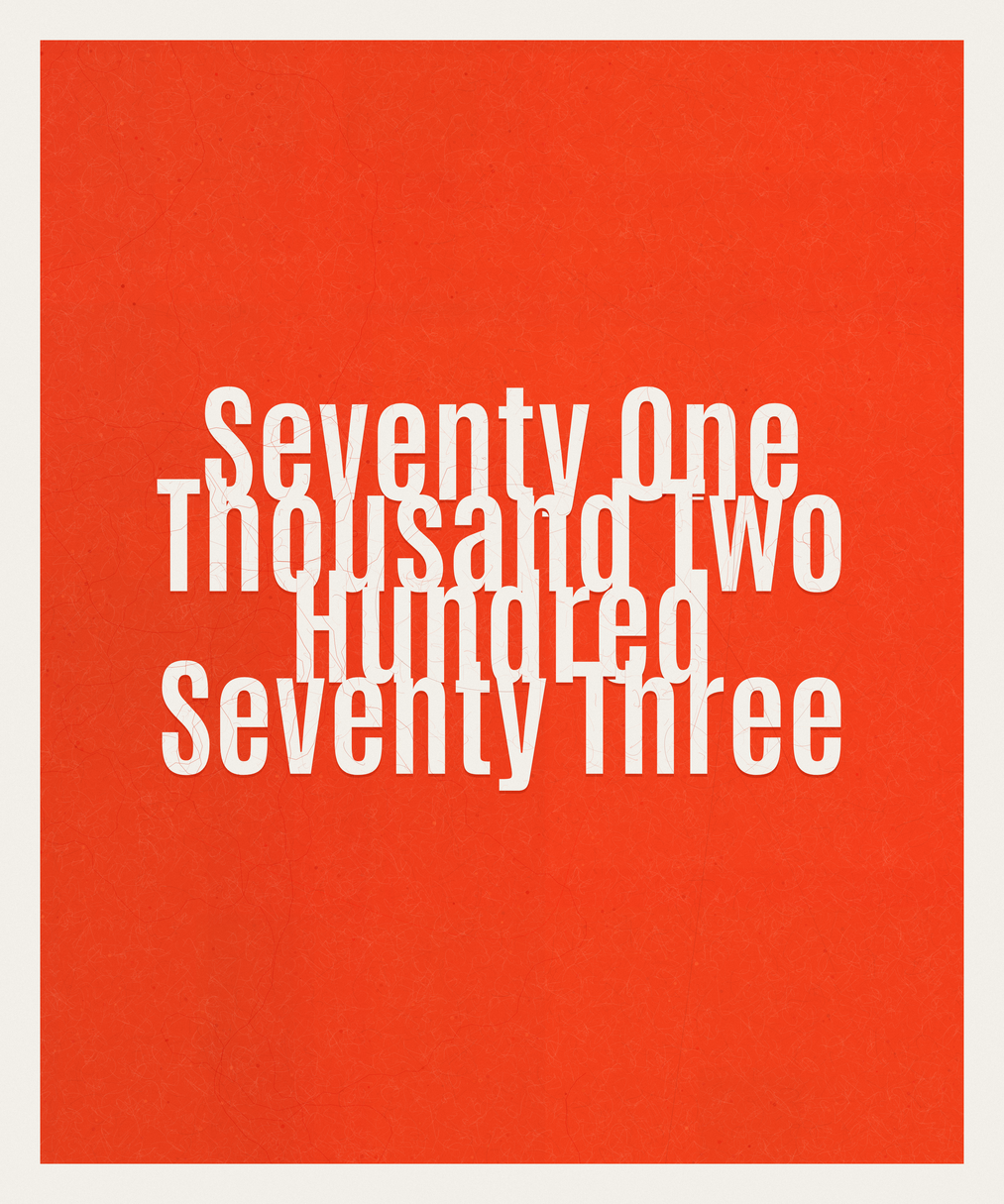 Count #71273
