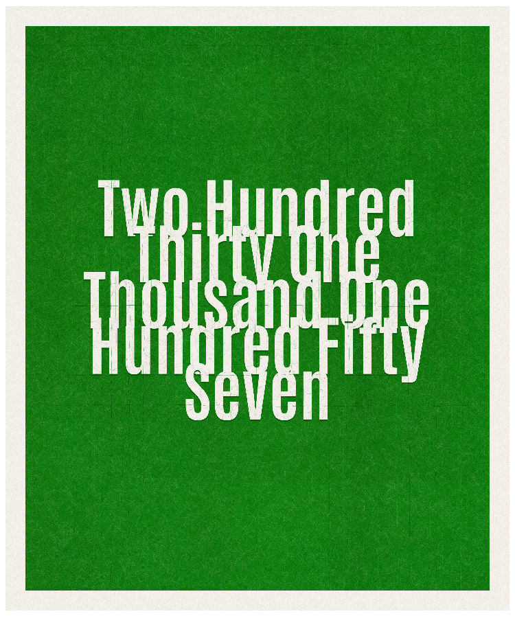 Count #231157