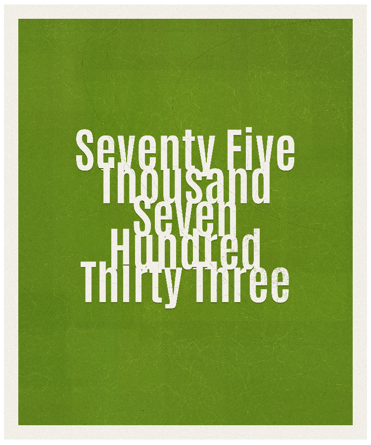 Count #75733