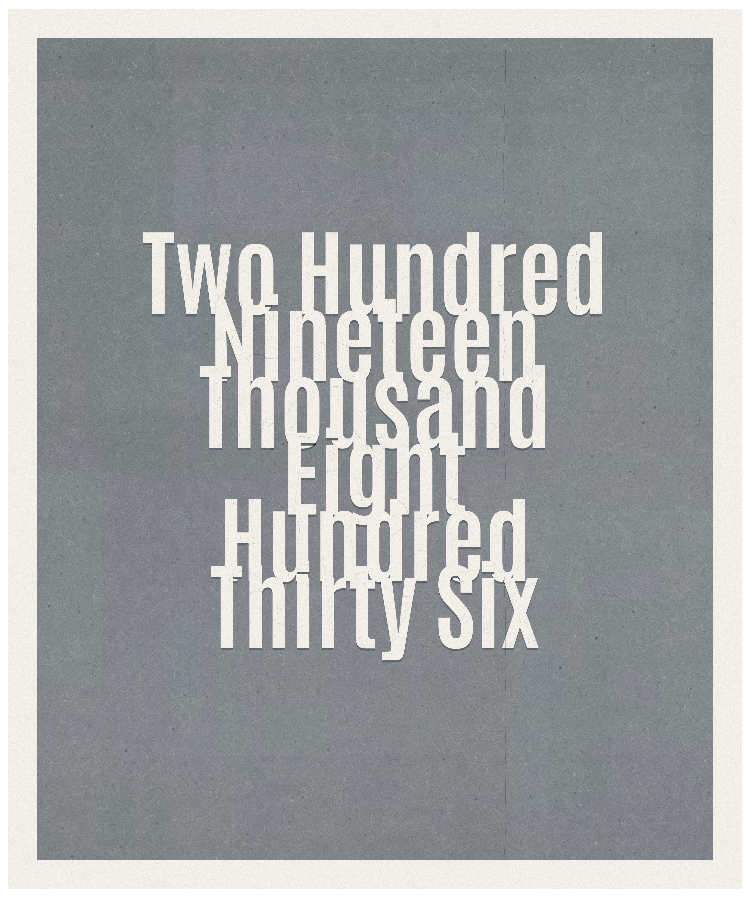 Count #219836