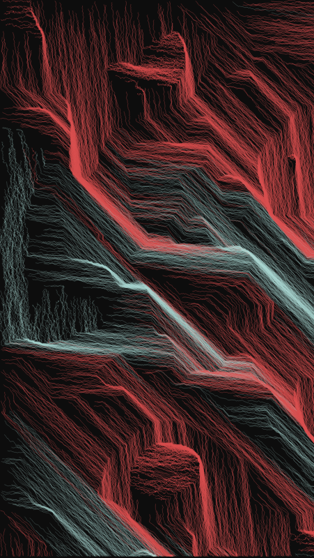 Algoscapes | Rock-face #602