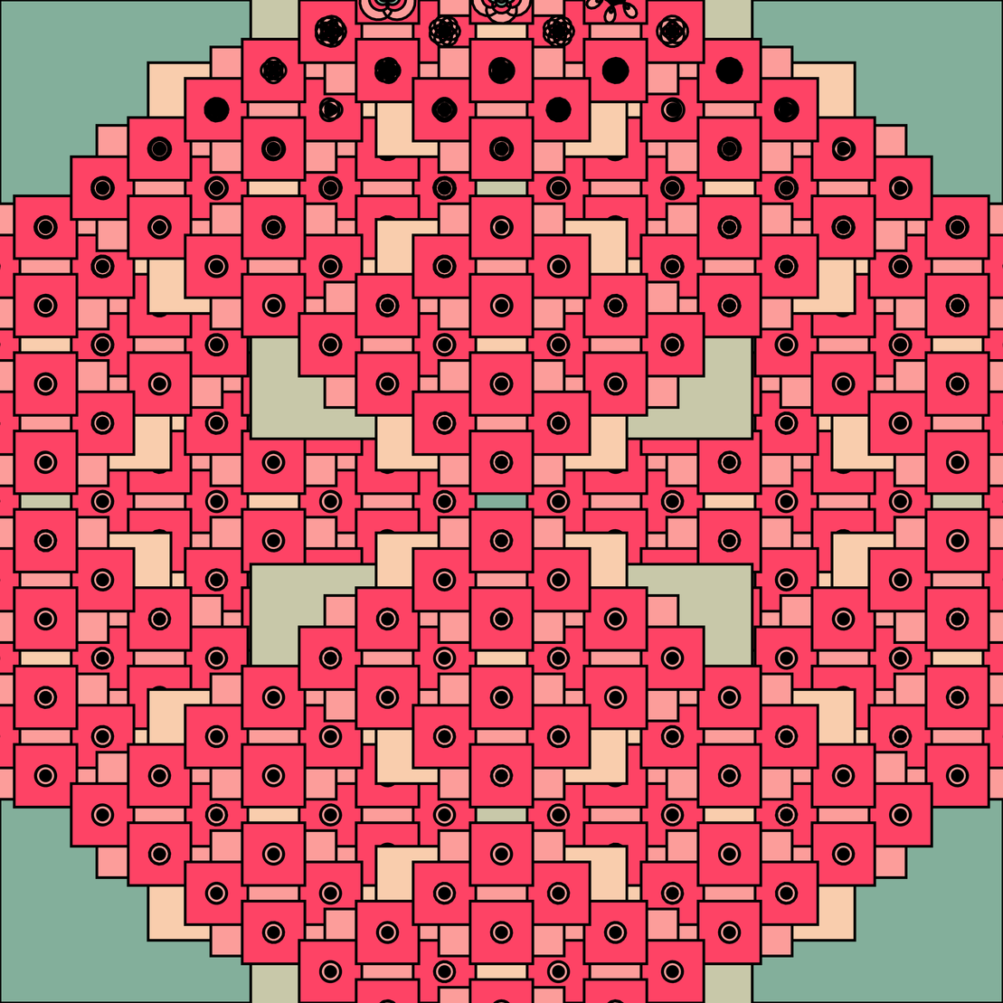 10 patterns 10 palettes #52