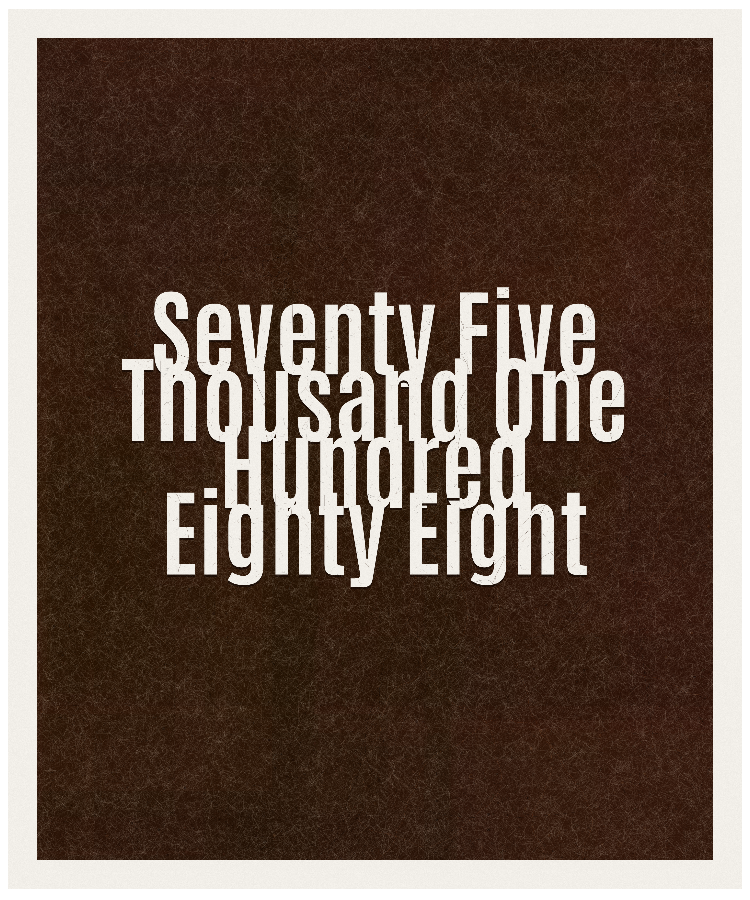 Count #75188
