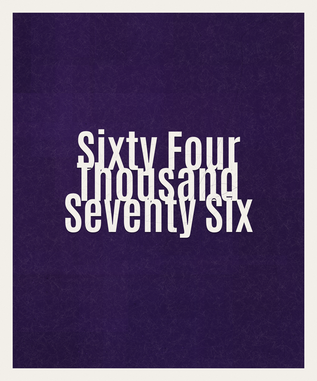 Count #64076