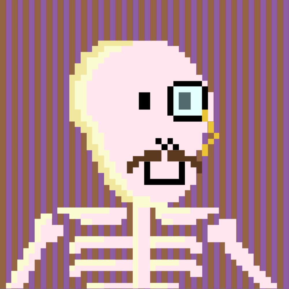 PIXEL SKULLETTI 1 #111