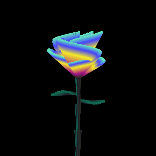 Digital Flower #1