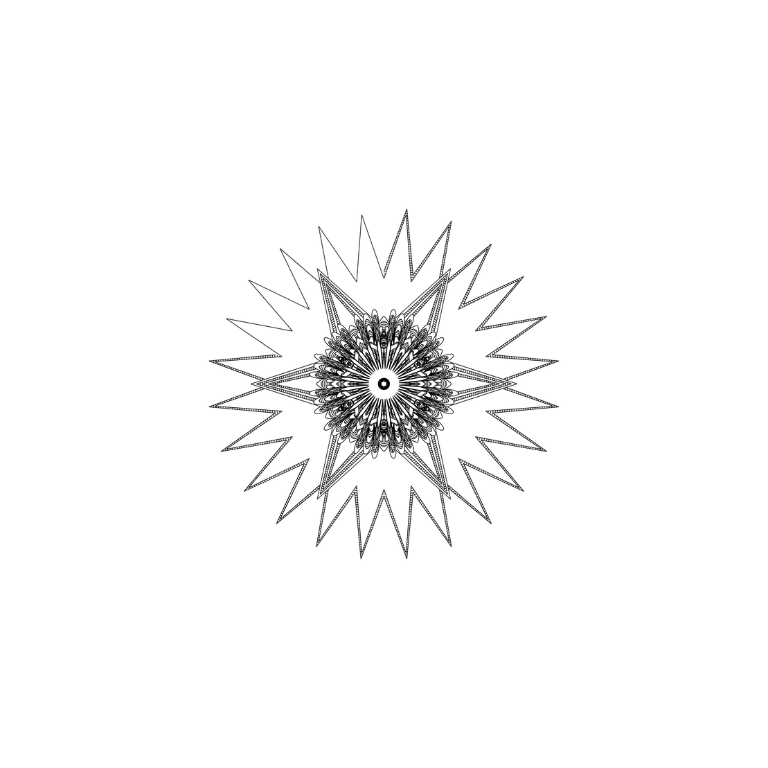 LL21 Mandala #366