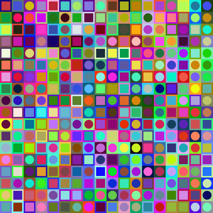 Square Dot Composition #40